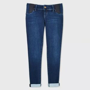 Isabel Maternity Side Panel Skinny Blue Dusk Jeans